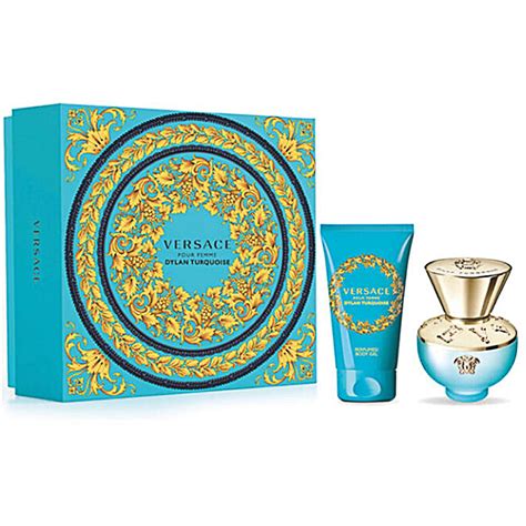 versace pour femme dylan turquoise gift set